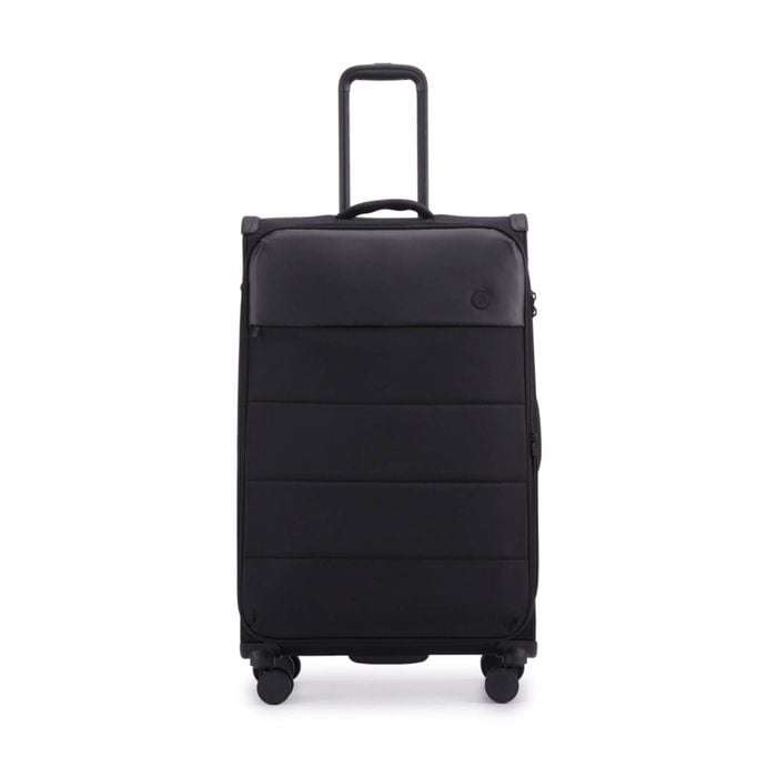 Paklite Airspeed Large Travel Luggage Spinner Wheels Suitcase 113l Black