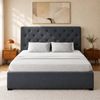 Artiss Fabric Bed Frame Double Gas Lift Beds Base