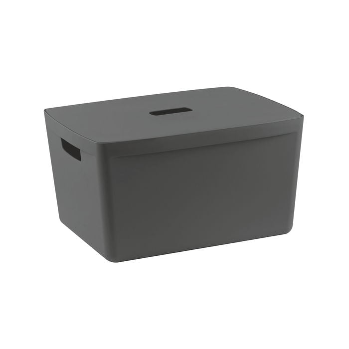 Inabox 28L Barn Grey Modular Storage Container