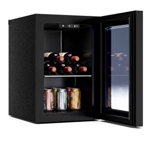 Advwin 20L Mini Bar Fridge, Portable Compact Refrigerator Cooler with Adjustable Temperature, Wine Cooler