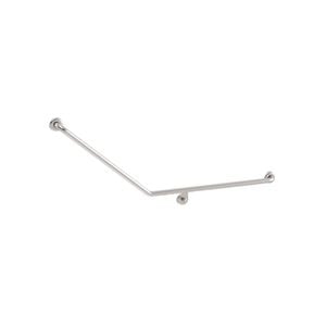 3monkeez 870 x 700mm 32mm Stainless Steel Right Handed Angled Grab Rail
