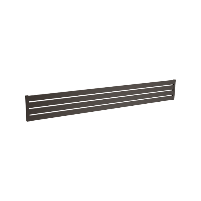 ProtectorAl Up to 2350W x Up to 0308H Satin Black Aluminium Slat Screen Kit