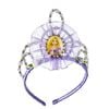 Rapunzel Beaded Tiara for Kids, Disney Tangled Princess Halloween Costume Accessory, CHILD