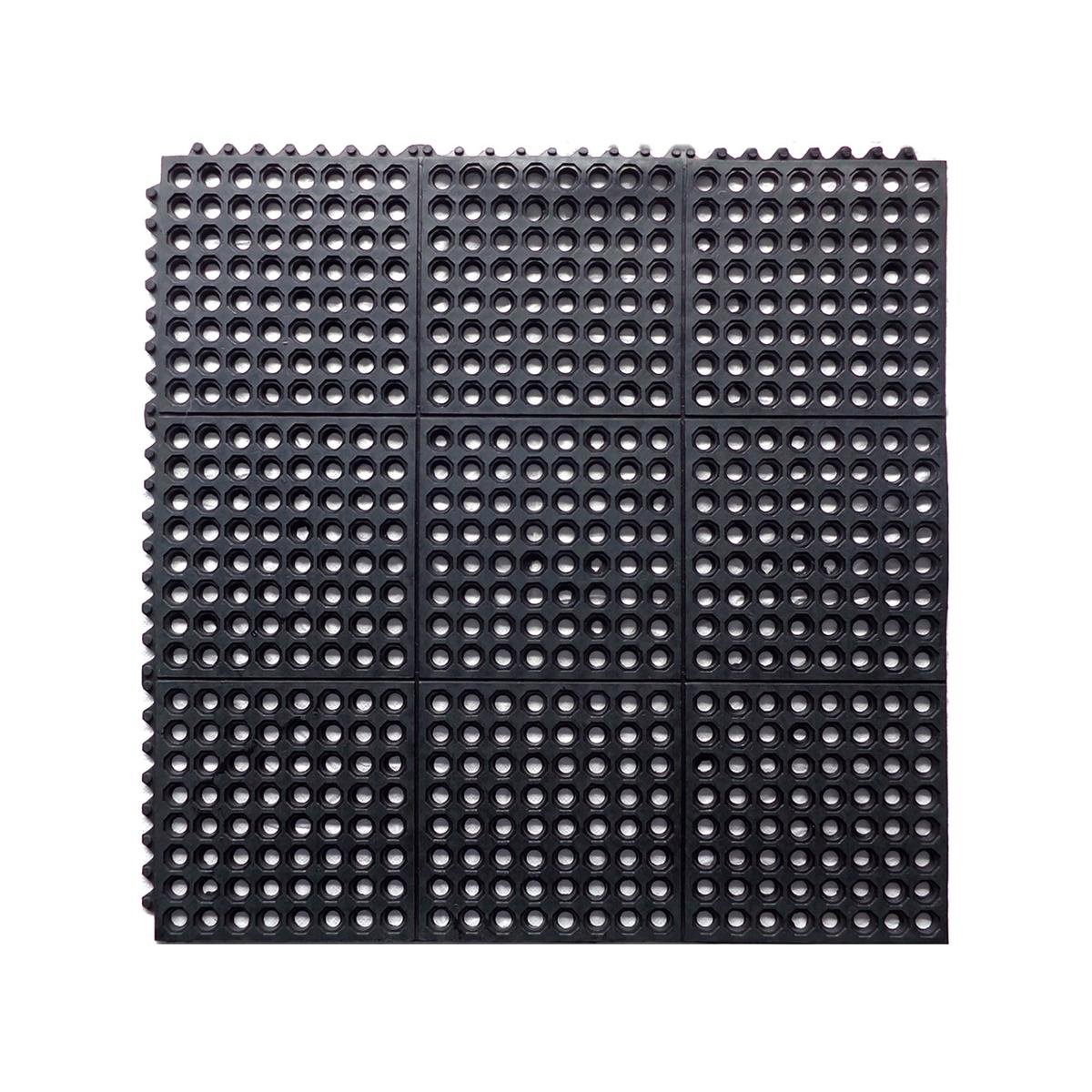 91 x 91cm Interlocking Rubber Mat Bunnings Australia