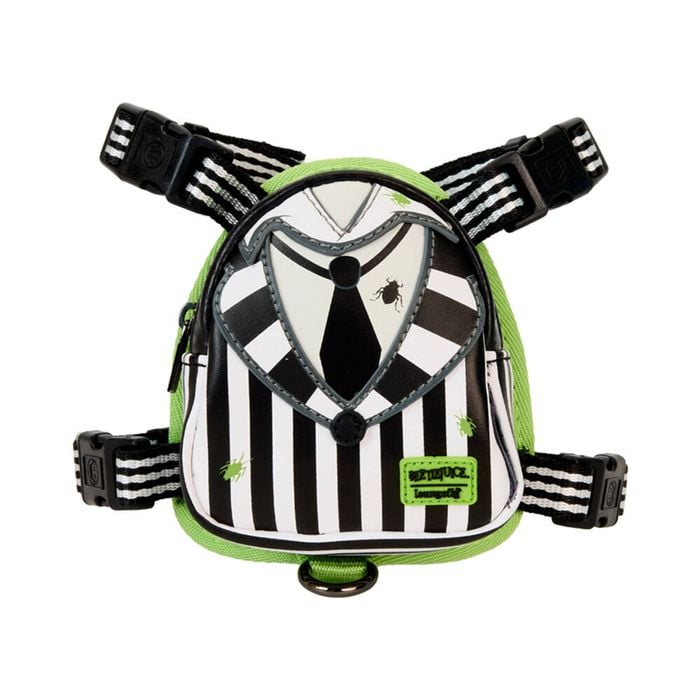 Vegan Leather Cosplay Mini Backpack Dog Harness Small
