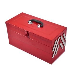 Craftright 460mm Red Tool Box With 5 Trays