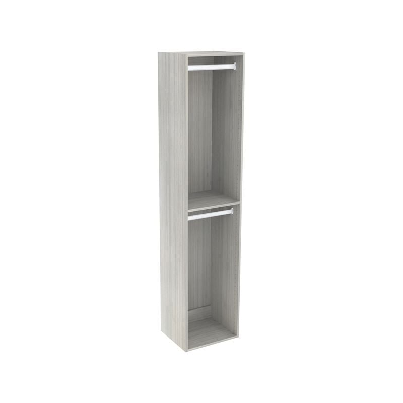Lugna 2048 x 450 x 380mm Mist Double Hanging Robe Insert