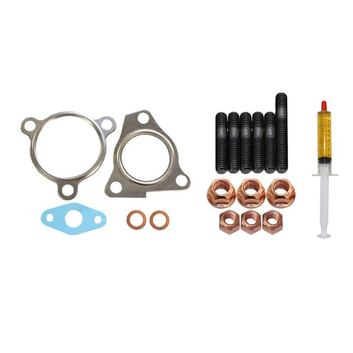 Turbo Charger Installation Stud, Gasket & Lubricant Kit For Kia Proceed 1.6l