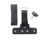 Wildtrak 20cm Deluxe Caravan Awning Deflapper Strap - Black