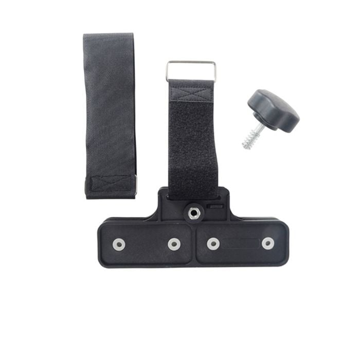 Wildtrak 20cm Deluxe Caravan Awning Deflapper Strap - Black