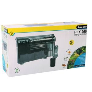Aqua One HFX 200 Hang On Filter 600L/HR (29018)