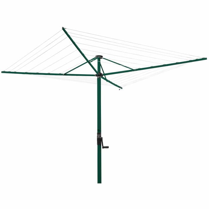 Austral Cottage Green FoldAway 45 Rotary Clothesline