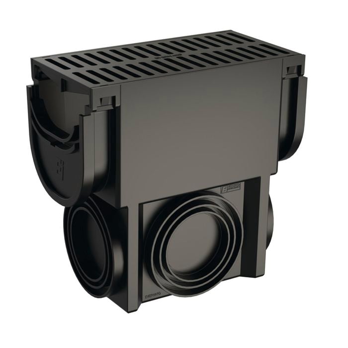 Everhard EasyDRAIN Compact Polymer Grate And Slim Pit
