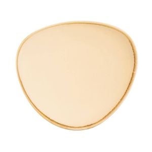 Olympia Triangular Plate Kiln Sandstone 280mm Commercial Tableware Ceramic Dinnerware