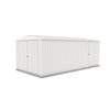 Absco Sheds 3.00W x 5.96D x 2.30m Surfmist Double Door Highlander Garden Shed