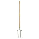 Cyclone Long Handle 4 Tine Manure Fork
