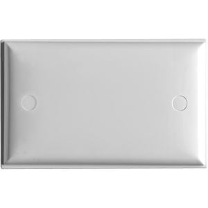 HPM Blank Coverplate White