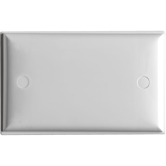 HPM Blank Coverplate White