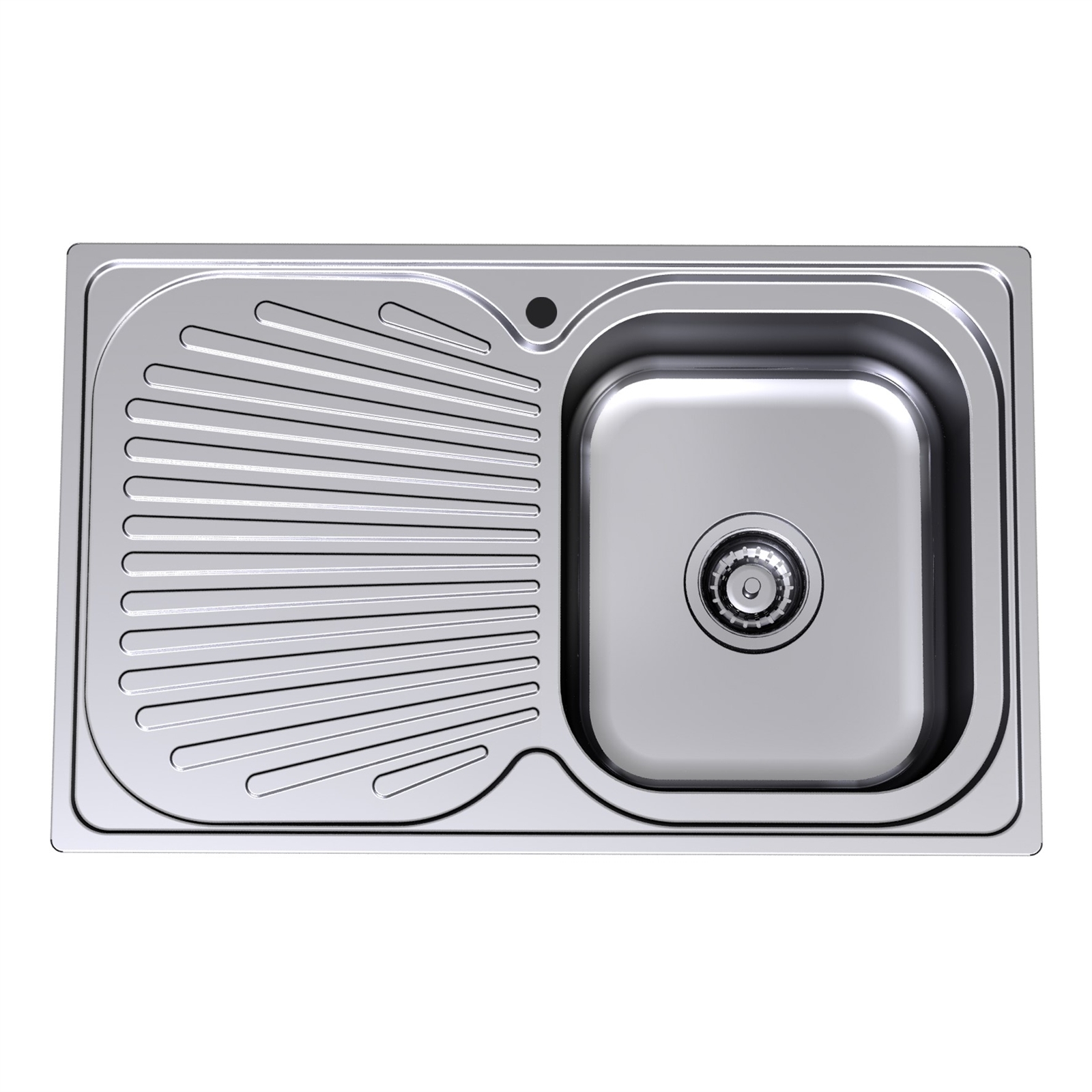 Clark Vital 1.5 Right Hand Bowl Sink with 1 Tap Hole thumbnail 2