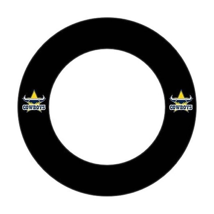NRL Cowboys Dartboard Surround North QLD Team Design Universal Fit