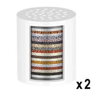 Provecta 2 Piece Replacement Cartridge For 20 Stage Shower Filter