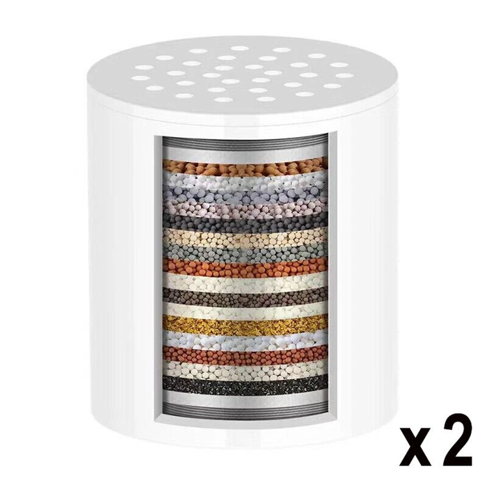 Provecta 2 Piece Replacement Cartridge For 20 Stage Shower Filter