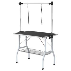 Advwin Pet Grooming Table Dog Cat Salon Table Foldable 2 Loops