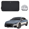 Front Windscreen Sun Shade for VolksWagen Arteon 2017 - Current 3H - Standard 150 x 85 cm - Black