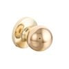 Schlage Polished Brass Regent Series Denver Dummy Knob