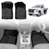 3D Floor Mats for Mitsubishi Triton MQ MR Single Cab 2015-2024 Heavy Duty Carpet Liners Set