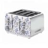 Laura Ashley Stainless Steel 4 Slice Toaster - Wild Meadow