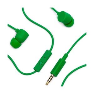 Coloud Colors Green Headphones Earbuds Stereo Headset with Mic & Remote C19M