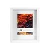 Unigift Shadow Box Wooden/Glass Picture Photo Frame 20x25cm/13x18cm White