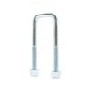Sunrise U-bolts With Nyloc Nut 5/8" Zinc - 45mm Square, 155mm - Ub1645155z