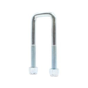 Sunrise U-bolts With Nyloc Nut 5/8" Zinc - 45mm Square, 155mm - Ub1645155z