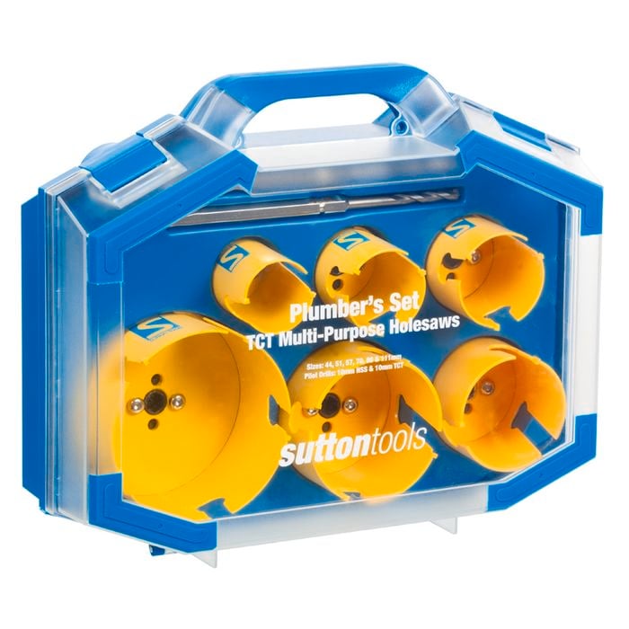 Sutton plumbers holesaw kit discount