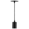Brilliant Black Matt DIY Convert Downlight To Pendant Jez Shade Holder