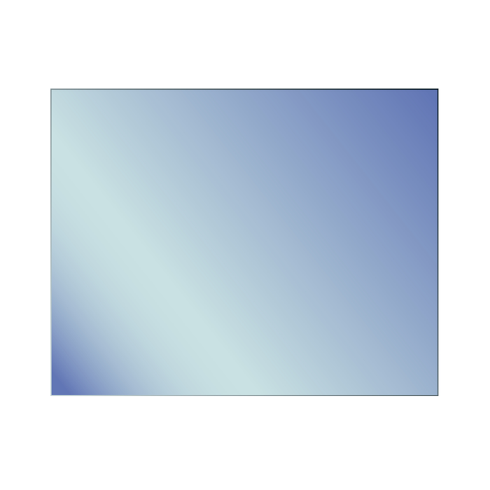 Stein 400 x 600mm Plain Polished Edge Mirror 