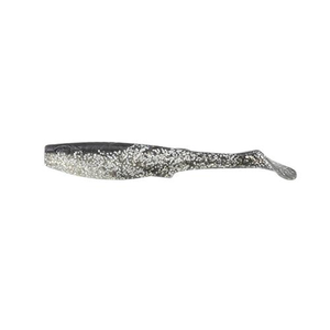 Berkley Gulp 2020 Paddleshad Soft Plastic Fishing Lure 4" Inch Black Silver
