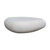 Modern Furniture ROCCO  Indoor & Outdoor Pebble Coffee Table - White Concrete