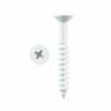 Pinnacle 5 x 50mm White Countersunk Timber Screw - 20 Pack