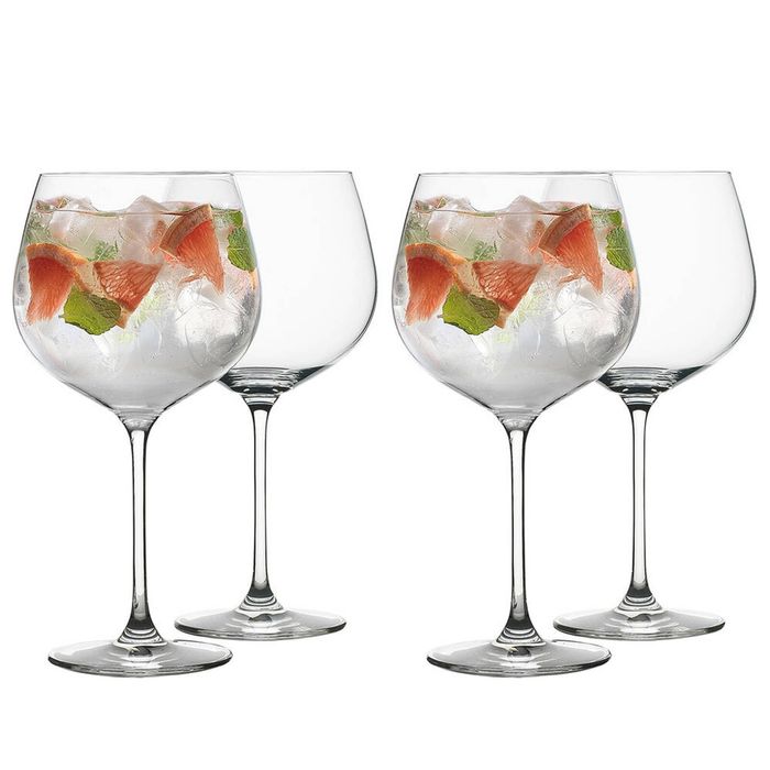 4pc Ecology Classic 780ml Gin Glasses Set Clear Glassware