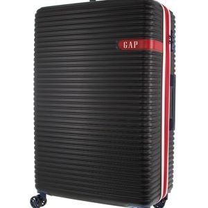 GAP Hard-Shell 4-Wheel Suitcase TSA Lock Large Travel Luggage 76cm Black