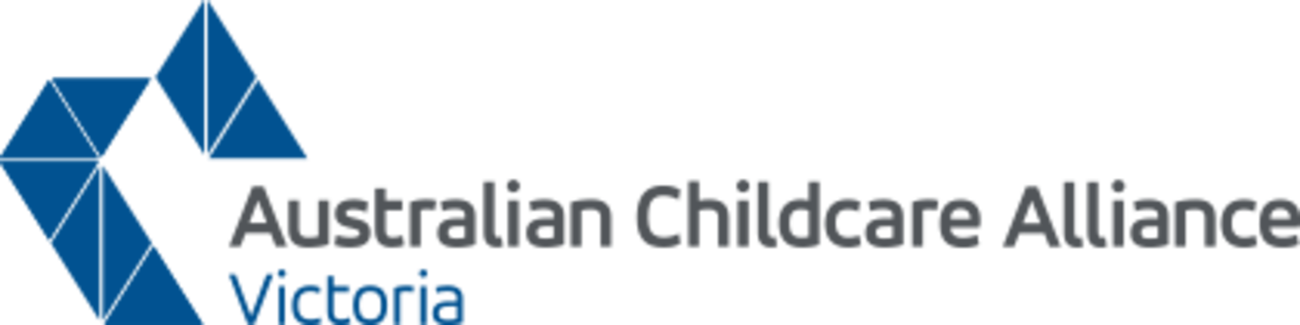 Australian childcare alliance Victoria logo.
