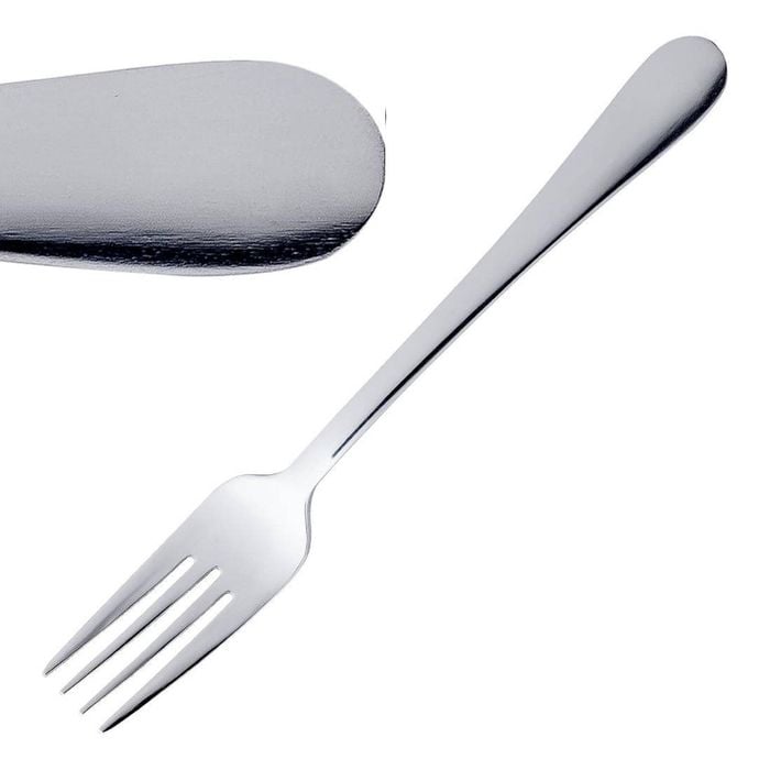 Olympia Dessert Fork Buckingham 18/0 Stainless Steel 12 Pack 185mm