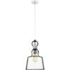 Campana Clear Glass Glass 1 Light Pendant
