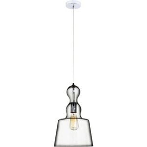 Campana Clear Glass Glass 1 Light Pendant
