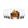 LAV Adora Whisky Tumbler Glasses - 290ml - Pack of 12 Whiskey Glasses