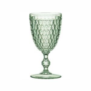 Tate Geometric 350ml Acrylic Wine Glass Drinking Cup - Forest