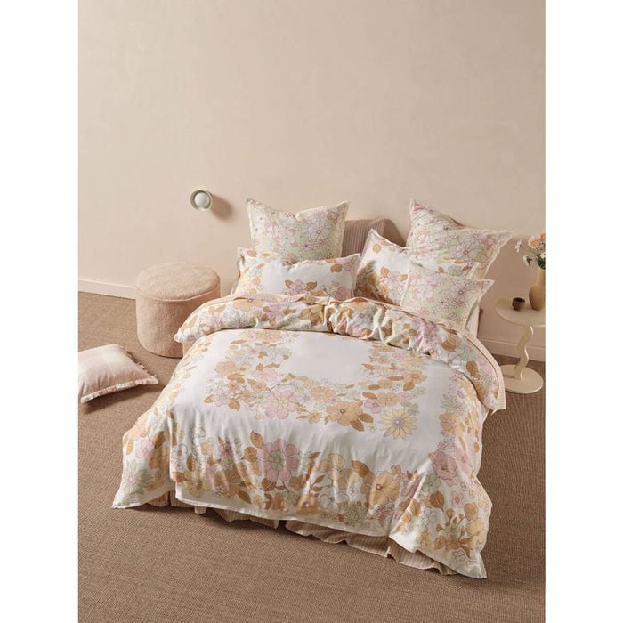 Linen House Queen Poppy Multi Bedroom Quilt Cover Set